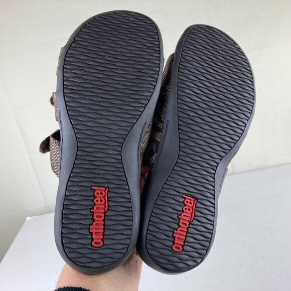 Orthaheel Vionic Womens Sz 8 Comfort Adjustable Strap Sandals Arch Support - Picture 5 of 5